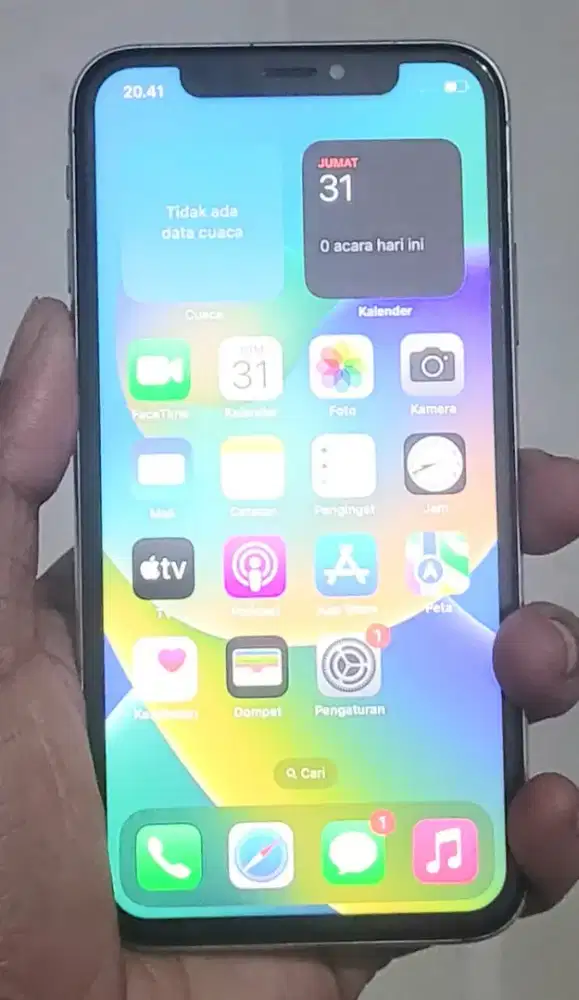 Iphone x 64gb hp charger
