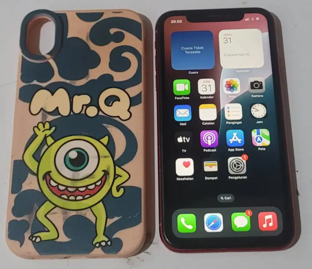 Iphone xr 64gb hp charger