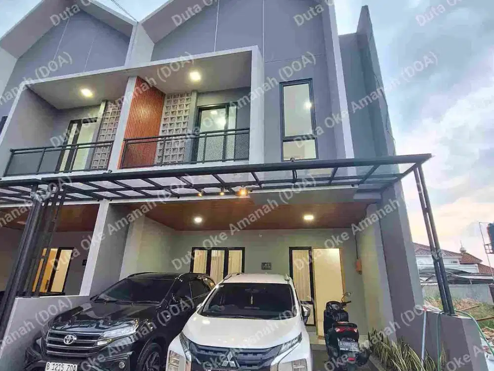 Furnished KPR DP 0 Dekat Gerbang Tol Limo Depok