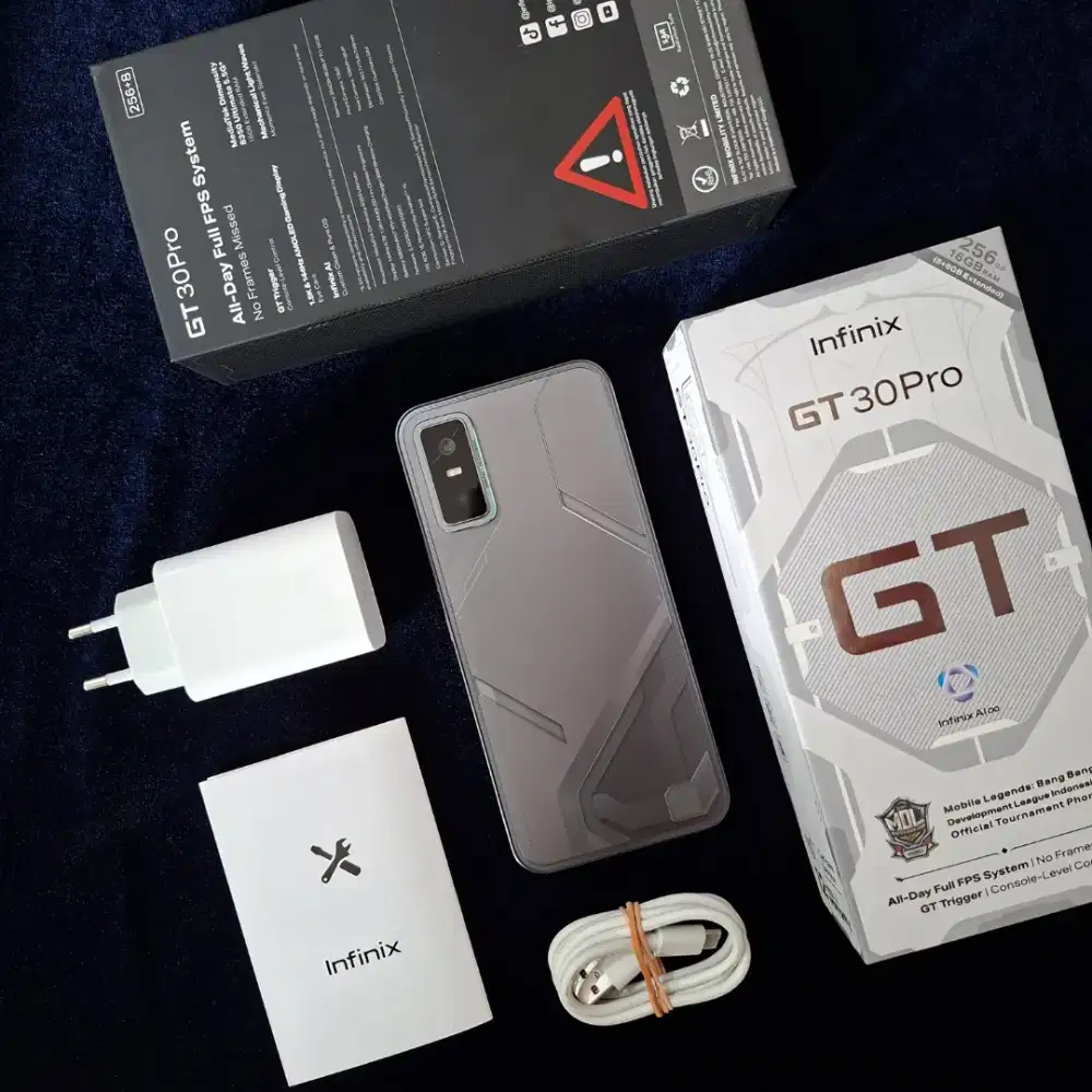 Infinix GT 30 Pro 8/256 Fulset mulus Pemakaian Singkat