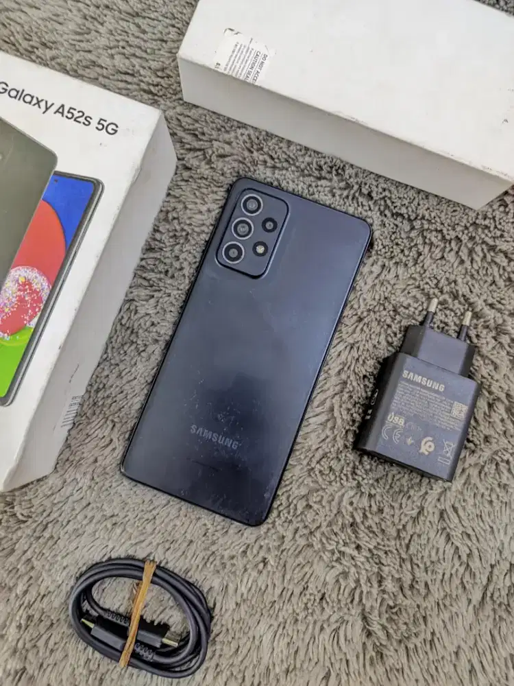 Samsung A52S 5G 8/256 Second Fulset Pemakaian
