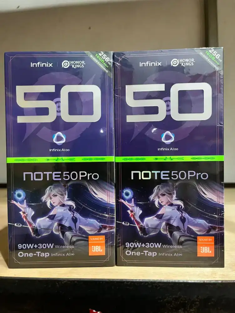 Infinix Note 50 Pro 8GB+8GB/256GB Jual Murah New Segel