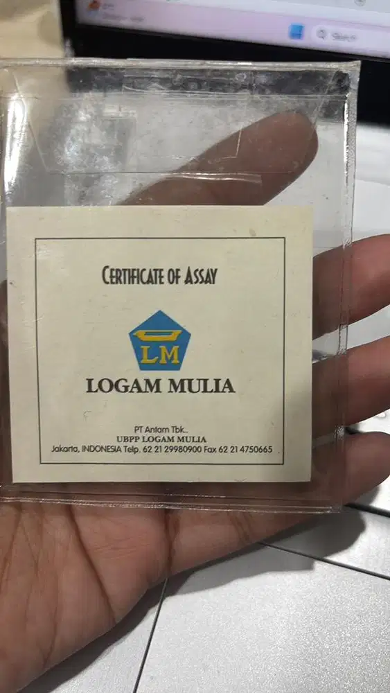 25gram Logam mulia antam