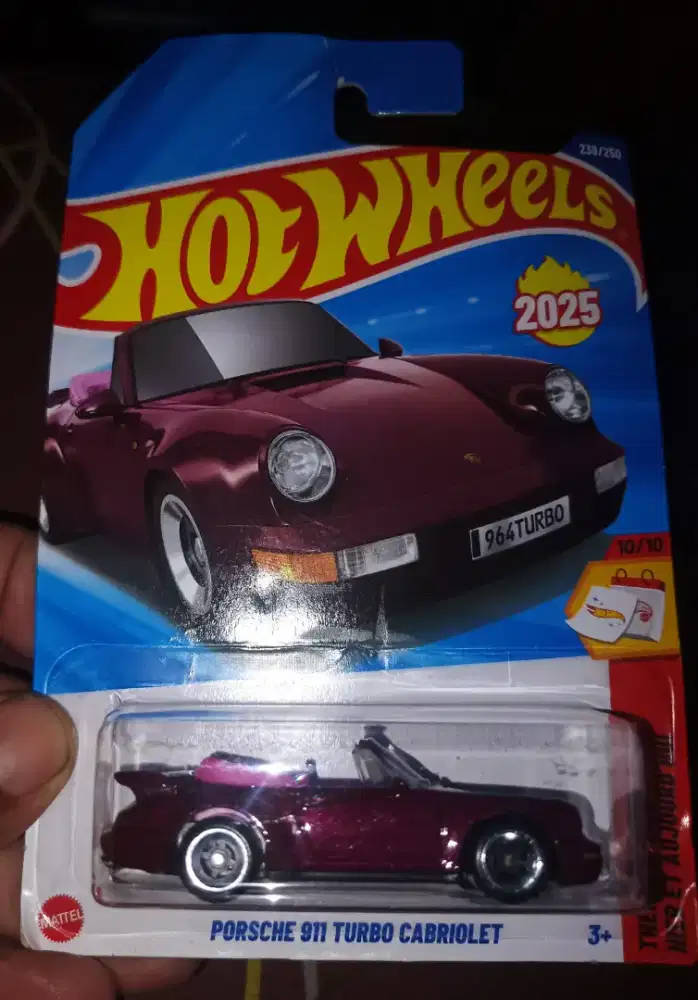 Hotwheels Porche 911 Turbo Cabriolet