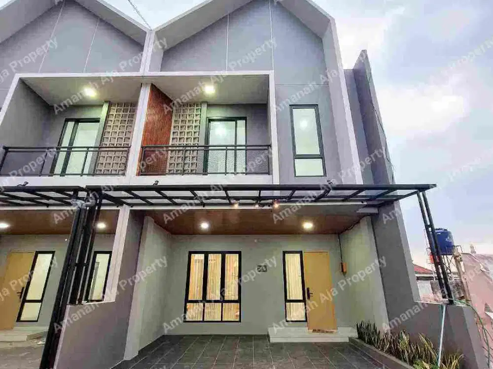 Rumah Furnished DP 0 Dekat Pintu Tol Limo Depok