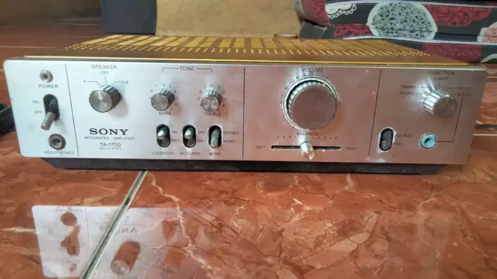 Jual Amply merk Sony Ta_700 hidup