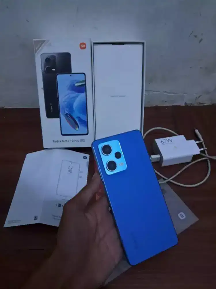 Redmi note 12 pro 5g, Ram 8/256 GB fullset