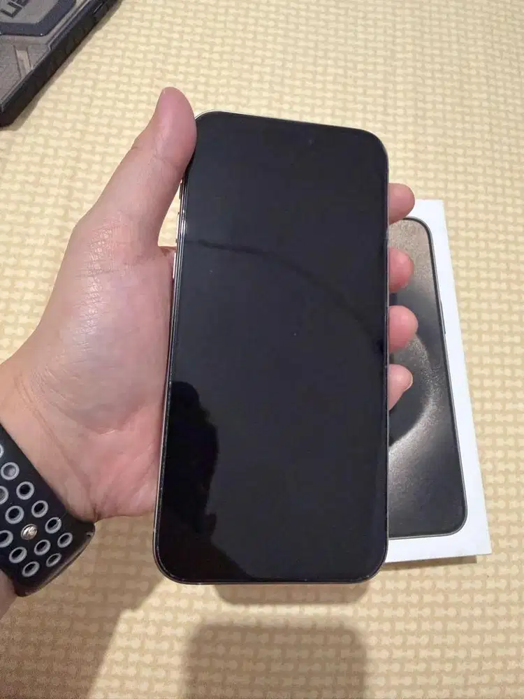 [IBOX] iPhone 15 Pro Max 256GB Natural Titanium Garansi Resmi iBox