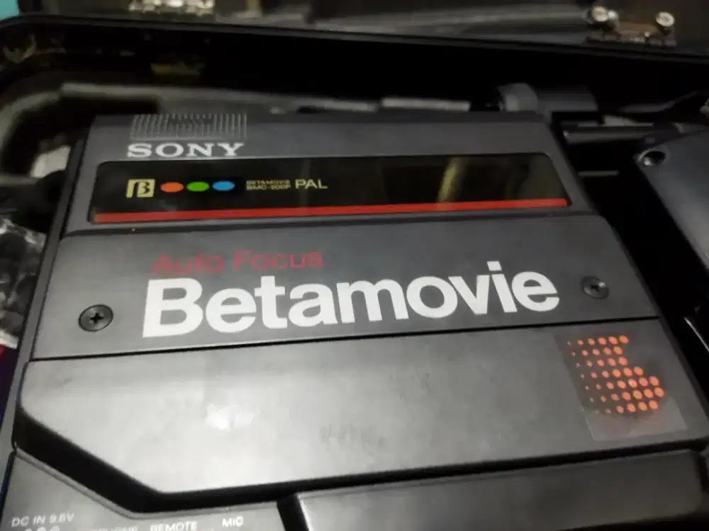 Betamovie handycam sony
