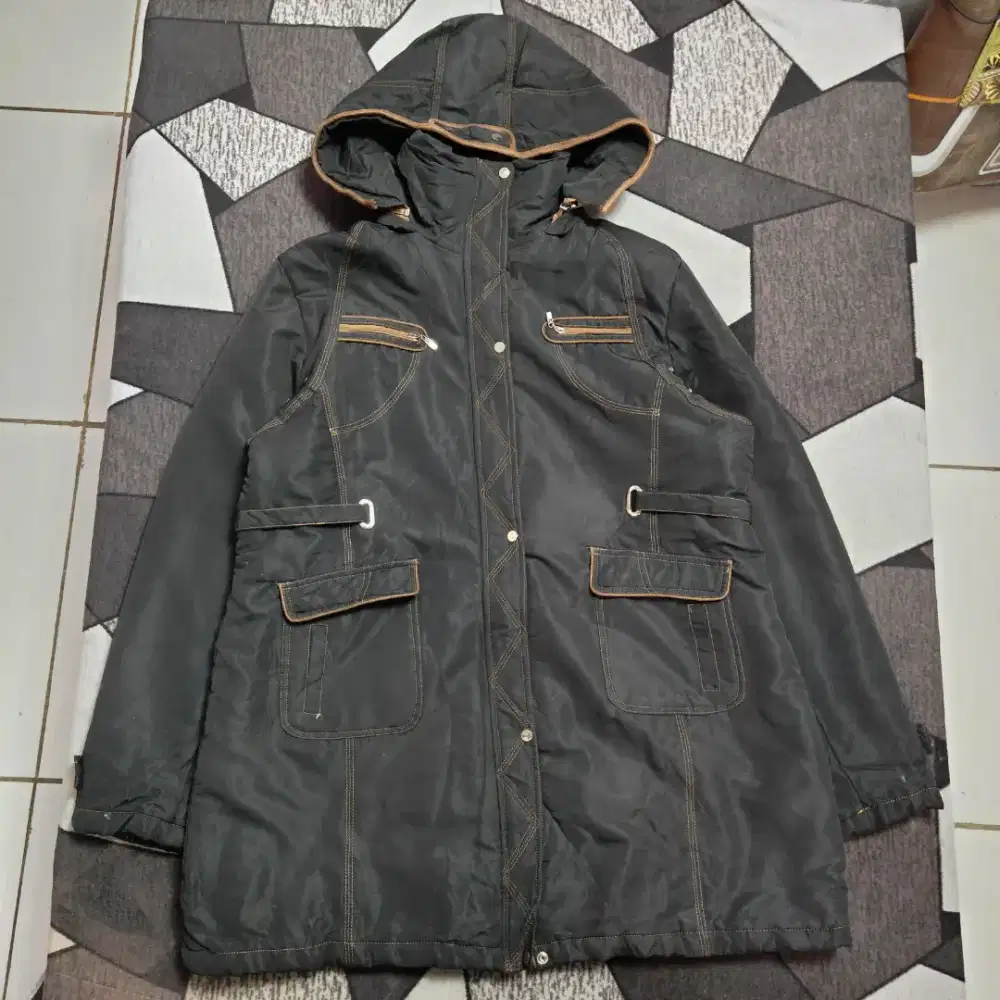 jaket winter parka georges marciano tebal