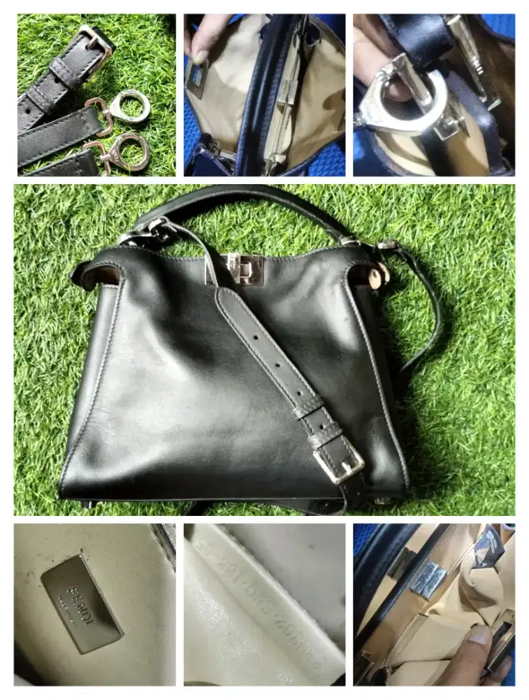 Fendi pakeeboo kulit asli