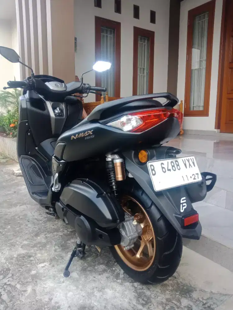 KM ASLI 2RB PERAK! NEW NMAX ABS KEYLESS HITAM DOFF PAJAK BARU BAYAR