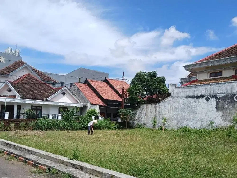 Tanah siap bangun, luyas 141m dekat stasion kota malang