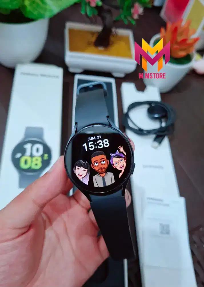 Samsung Galaxy Watch 5 44mm Black Fullset Original Sein Smartwatch