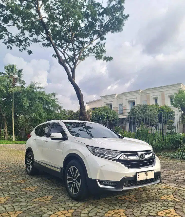 CRV Turbo Prestige 2017 Panoramic tgn 1 Full orisinil cat km 76rb rec