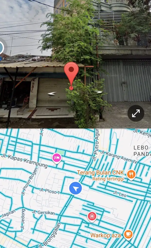 DIJUAL TANAH JL RAYA KARANG ASEM SURABAYA! LOKASI NOL JALAN RAYA!