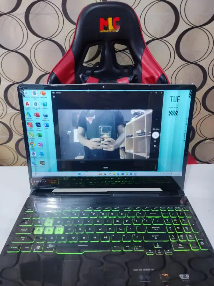 Laptop Asus TUF DASH NVIDIA RTX 3015Ti Core i7 RAM 16Gb SSD 512Gb COD