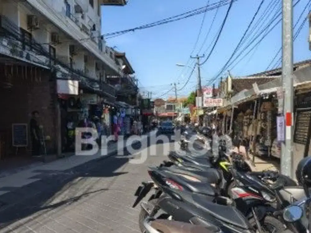 TANAH JUAL 600m2 - JARANG ADA. JALAN KAKI KE PANTAI LEGIAN - PERFECT FOR TOURIST RELATED BUSINESS
