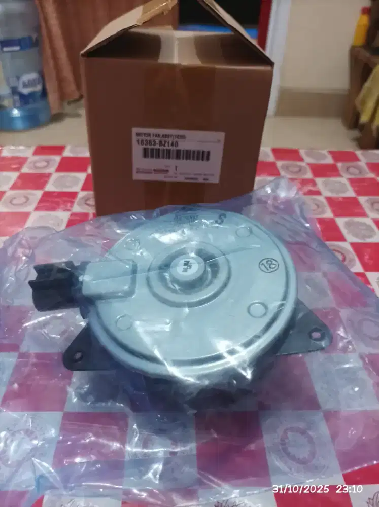 JUAL RUGI, POWER FAN / MOTOR FAN RADIATOR MOBIL AGYA