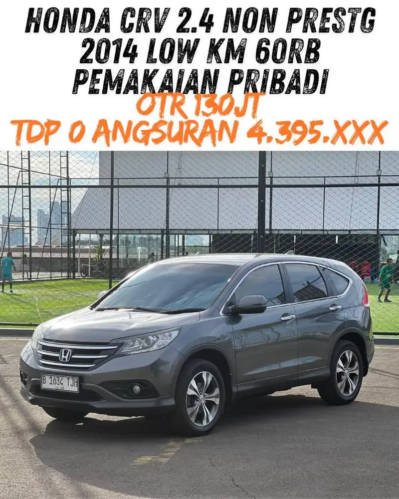 TDP 0 Honda CR-V 2.4 Matic 2014 Low Km 60 service record