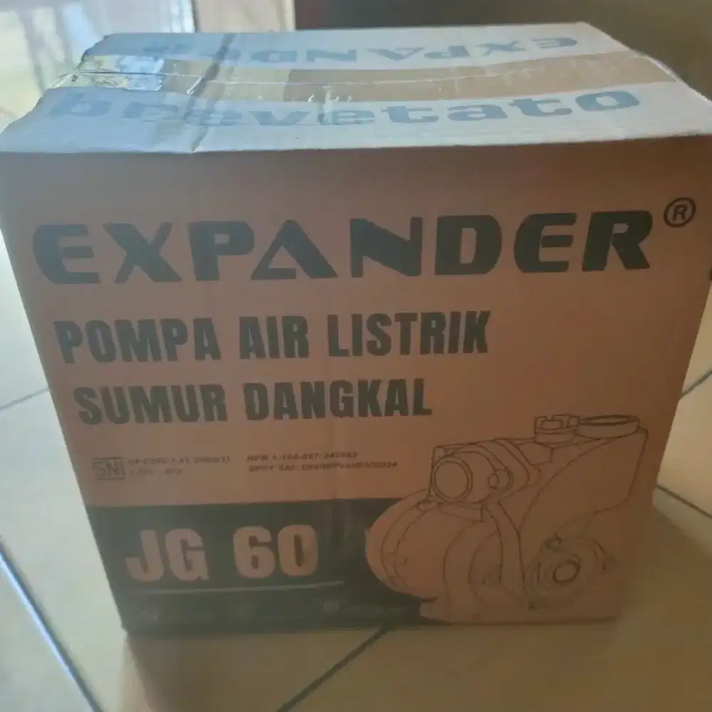 Pompa air mrek Expander JG 60