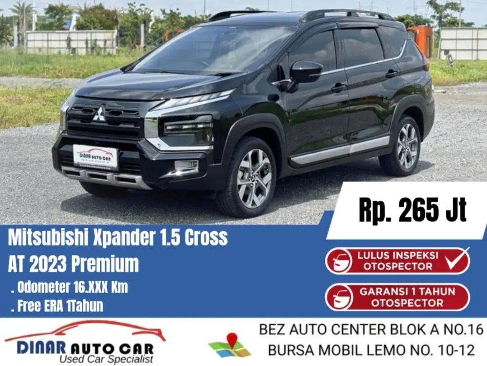 (16Rb) Xpander Cross Premium 2023 Matic Warenty On 30Jt *Dinar AutoCar