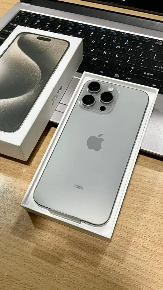iPhone 15 Promax 256 gb iBox bh 91% like new