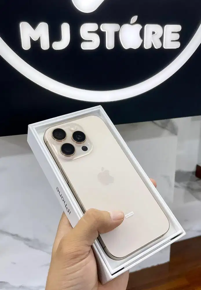 iPhone 16 Pro 128 gb iBox bh 100% garansi aktif sampai Juli 2026