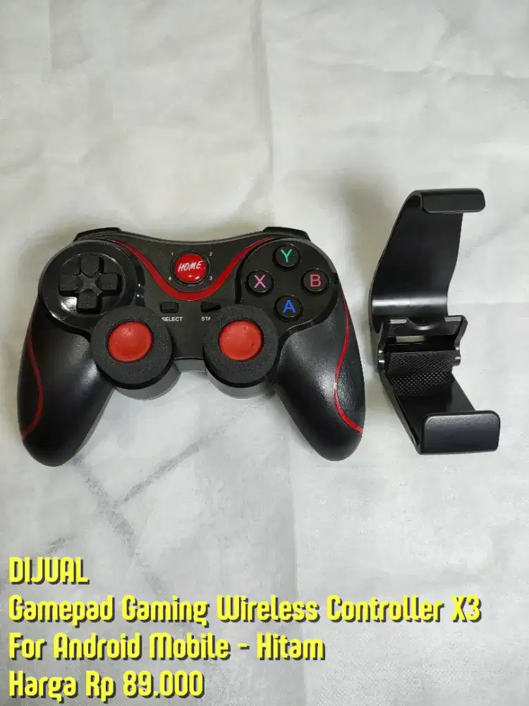 Gamepad Gaming Wireless Controller X3 For Android Mobile - Hitam