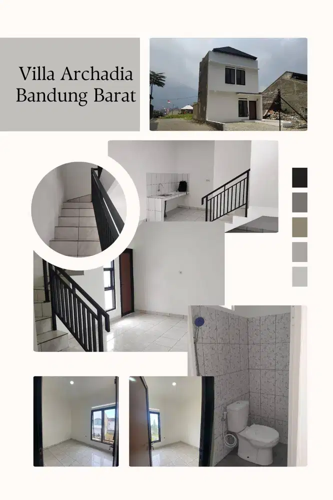 Rumah Mewah dengan View Pegunungan yang Memukau dan Fasilitas Terbaik