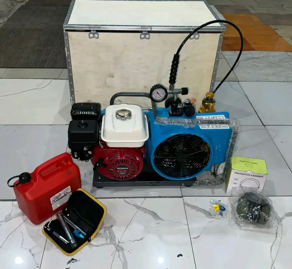 kompresor selam bauer junior 2 compressor diving pcp scba 2 selang