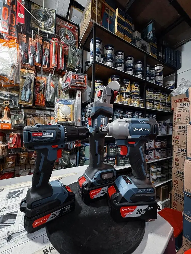 Mesin bor batrai 20V Dong cheng