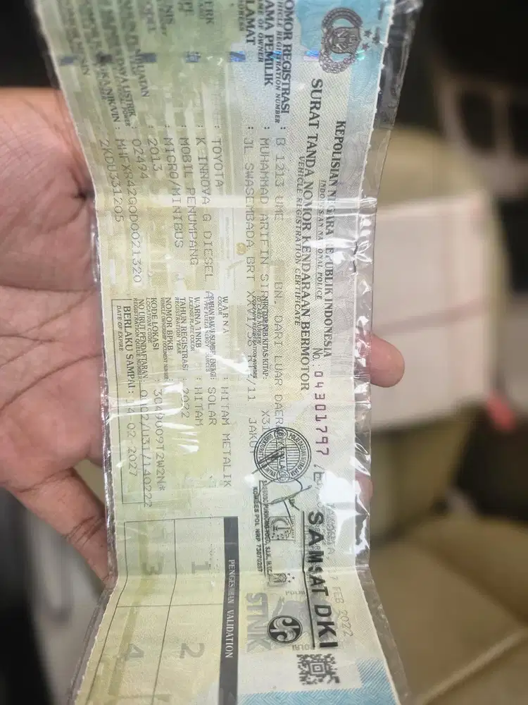 Toyota Kijang Innova 2013 Diesel