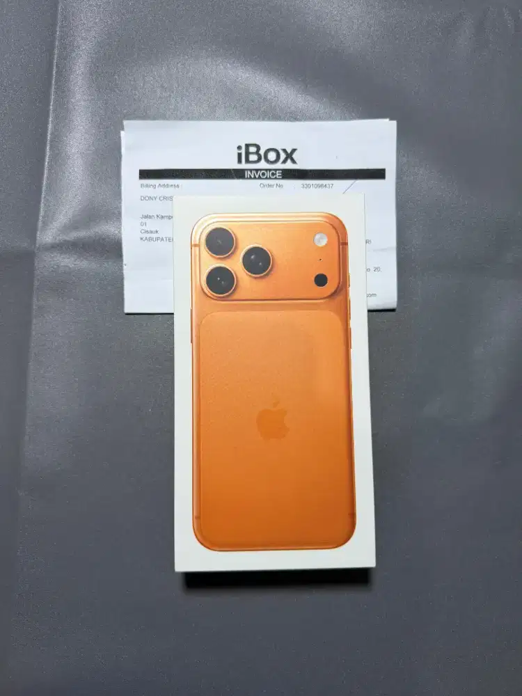 Iphone 17 Pro Max 256Gb iBox Segel