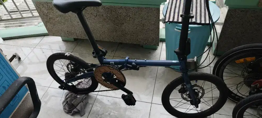 Sepeda lipat murah, jarang pakai