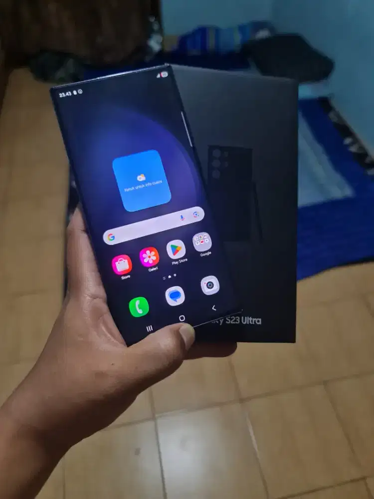 Samsung s23 ultra 12/256 fulset ori