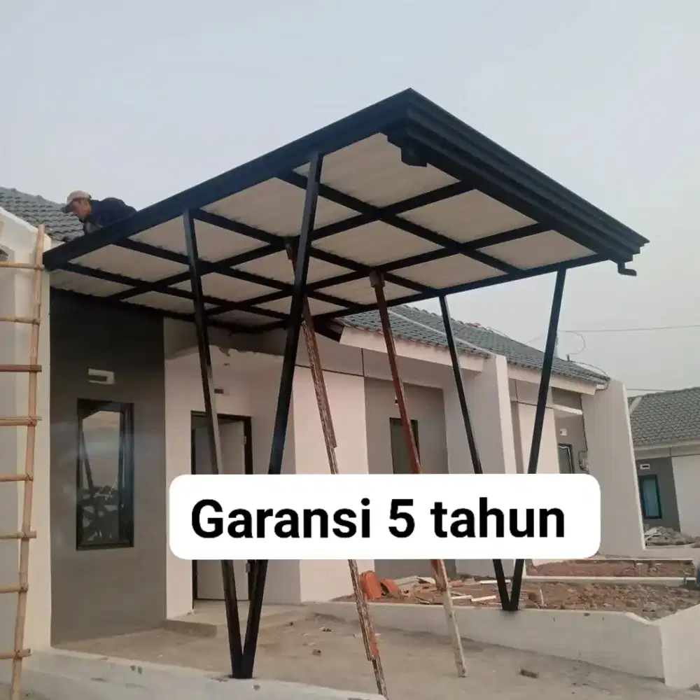 Kanopi baja ringan minimalis modern