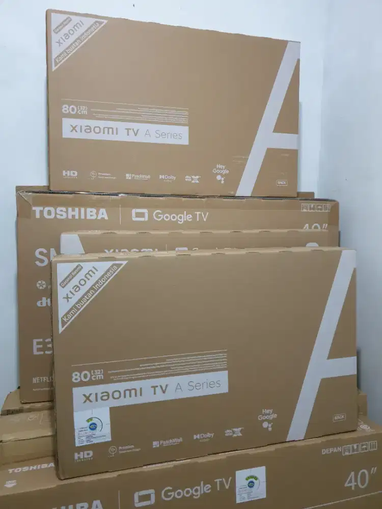 Xiaomi GoogleTV android 32 inch.100% Gres, bisa Cod + Setting