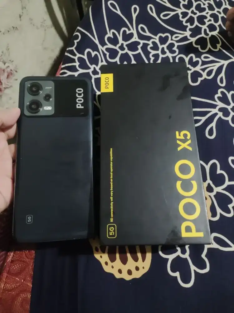 Ppco x5 5g ram 8/256gb fullset