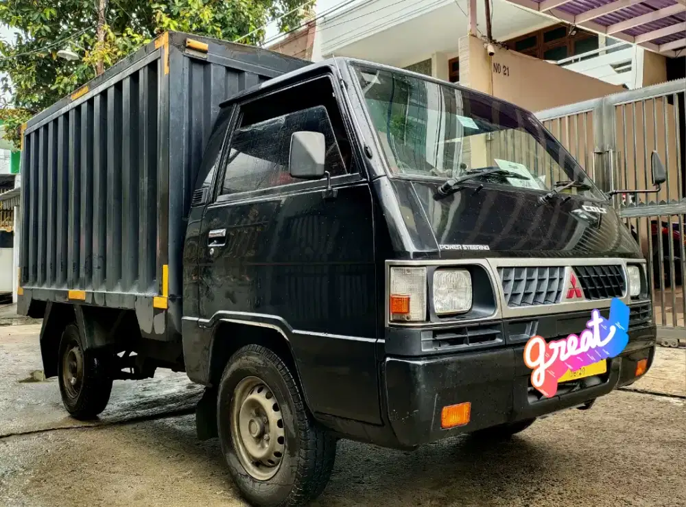 Mitsubishi L300 Box Besi Fullors Black Bio Solar Euro2 Isuzu Traga