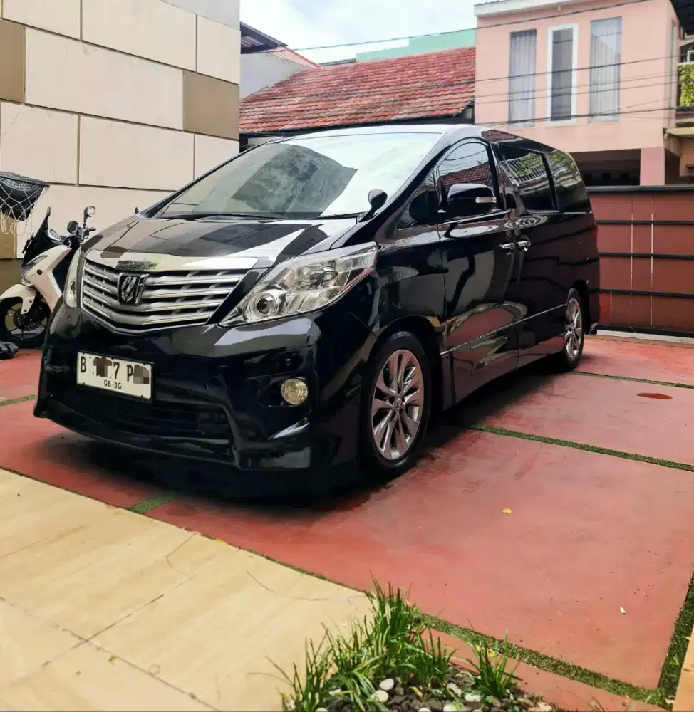 Toyota alphard s audioless (istimevvah)