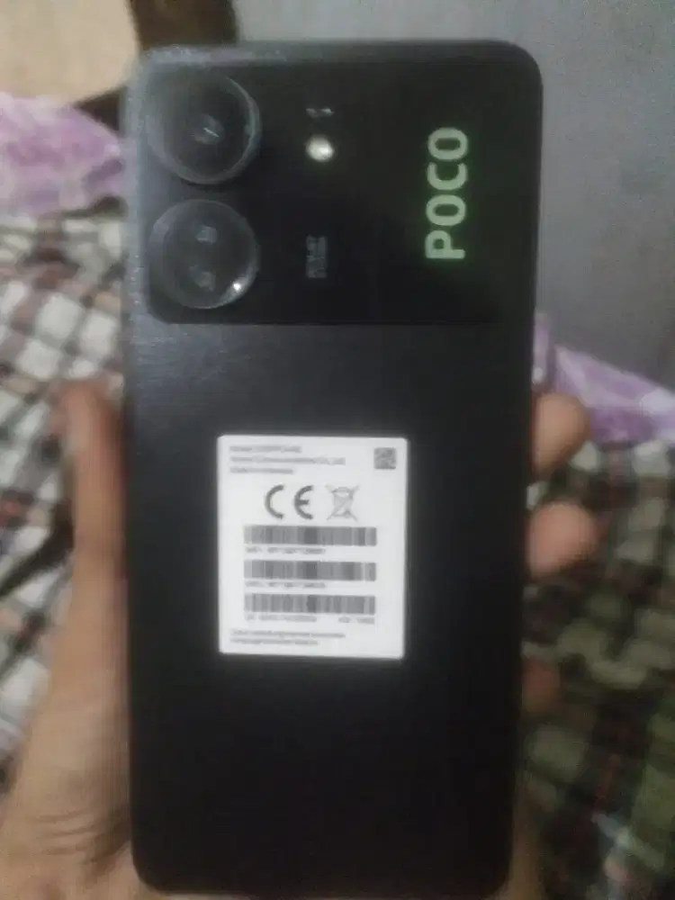 Di jual HP poco 65c sudah ada NFC nya buka harga 1,2 bisa nego