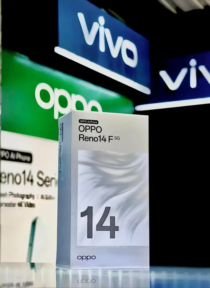 Oppo Reno 14F 24/256 Promo Harga New Segel Garansi Resmi Oppo Free COD