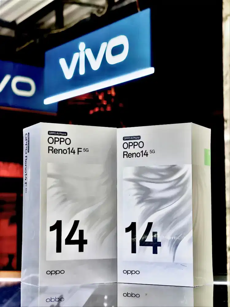 Oppo Reno 14F 24/256 Promo Harga New Segel Garansi Resmi Oppo Free COD