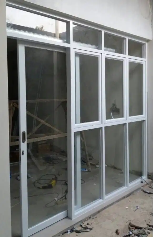 Spesialis Kusen Pintu Aluminium Alumunium + Plafon-Partisi Gypsum/PVC