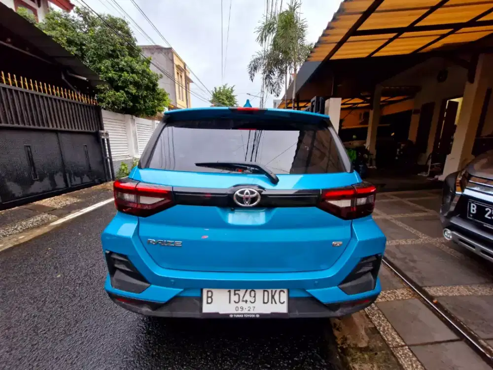 Toyota raize matic tangan pertama belum pernah di cat