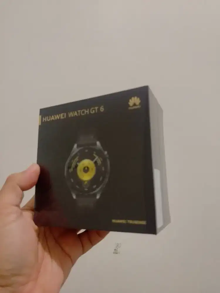 HUAWEI Watch GT 6 (Black Fluororubber) 46 inci Baru 100%