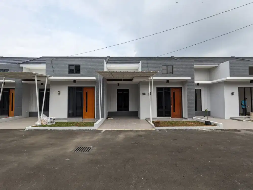 RUMAH BARU 400 JUTAAN DEKAT UNPAM VICTOR,GRATIS SELURUH BIAYA