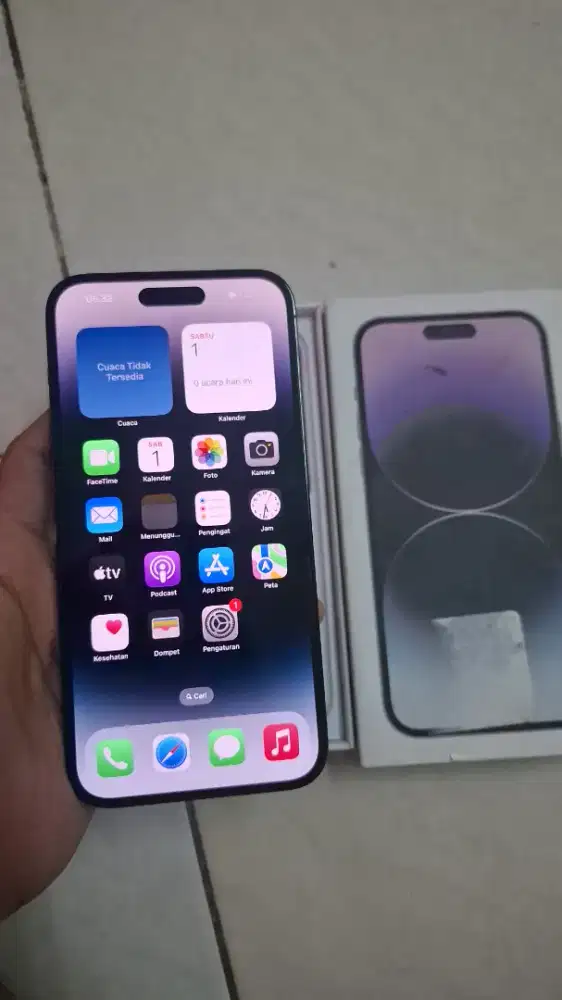 IPHONE 14 PROMAX 128GB EX INTER FULLSHET MULUS