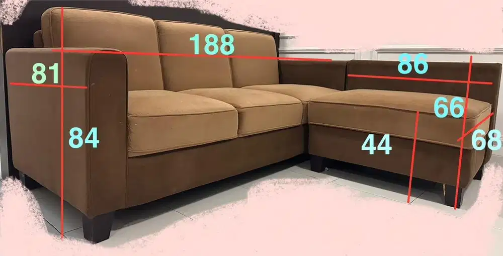 Prelove Sofa Bentuk L